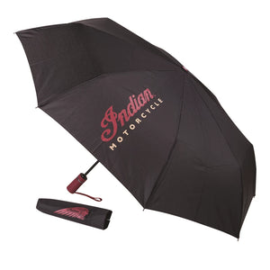 Parapluie Indian Noir / Umbrella Logo Print Black