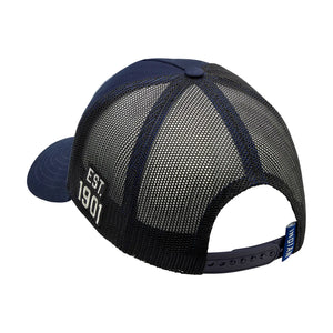 Block Logo Patch Trucker Cap