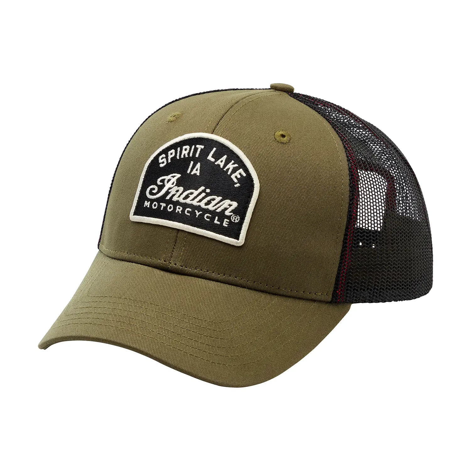 Spirit Lake Patch Trucker Cap