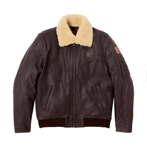 MANTEAU INDIAN FLYING, BRUN