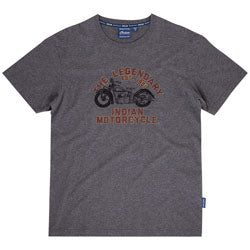 T-Shirt Indian Bike Tee Grey