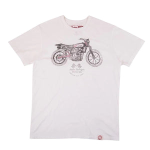 T-shirt de moto 1901 Hand Drawn FTR®