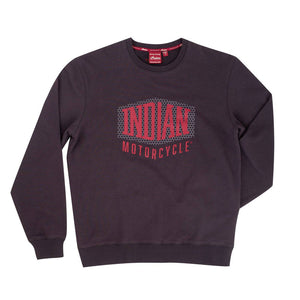 Sweat gris avec logo Indian