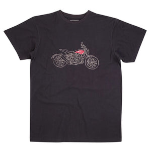 T-shirt FTR Bike Sketch pour homme